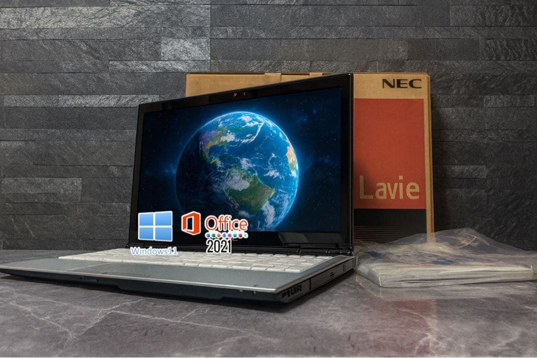 美品 NEC corei7 新品メモリ16GB 新品SSD480 office