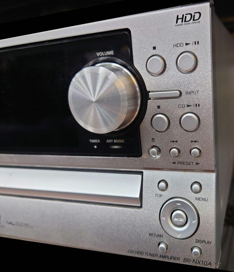 ●ONKYO BR-NX10A CD/HDDシステムコンポ【本体のみ】