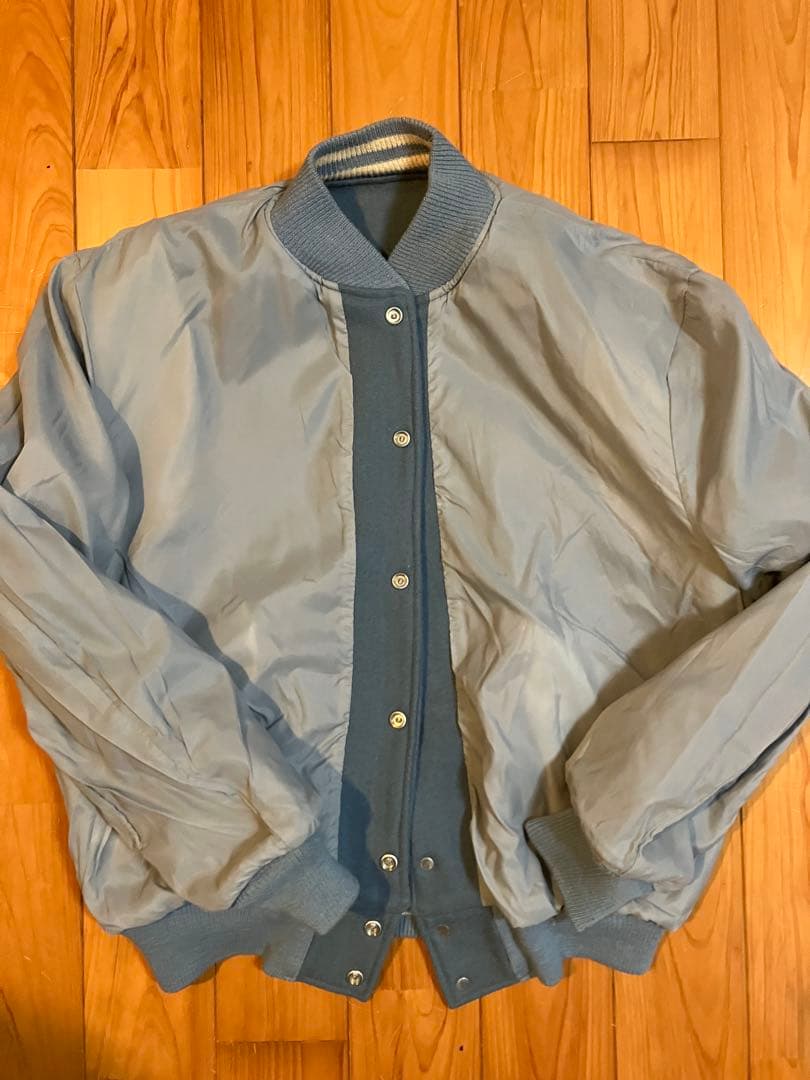 60s 70s BUTWIN ウール　スタジャン