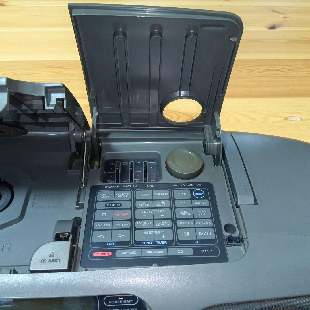 Panasonic ラジオ・カセットプレーヤー グレー