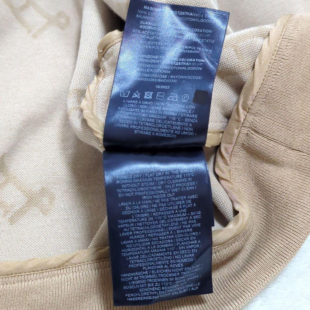 HERNO 42 近年モデル 総ロゴ モノグラム カーディガン ブラウン