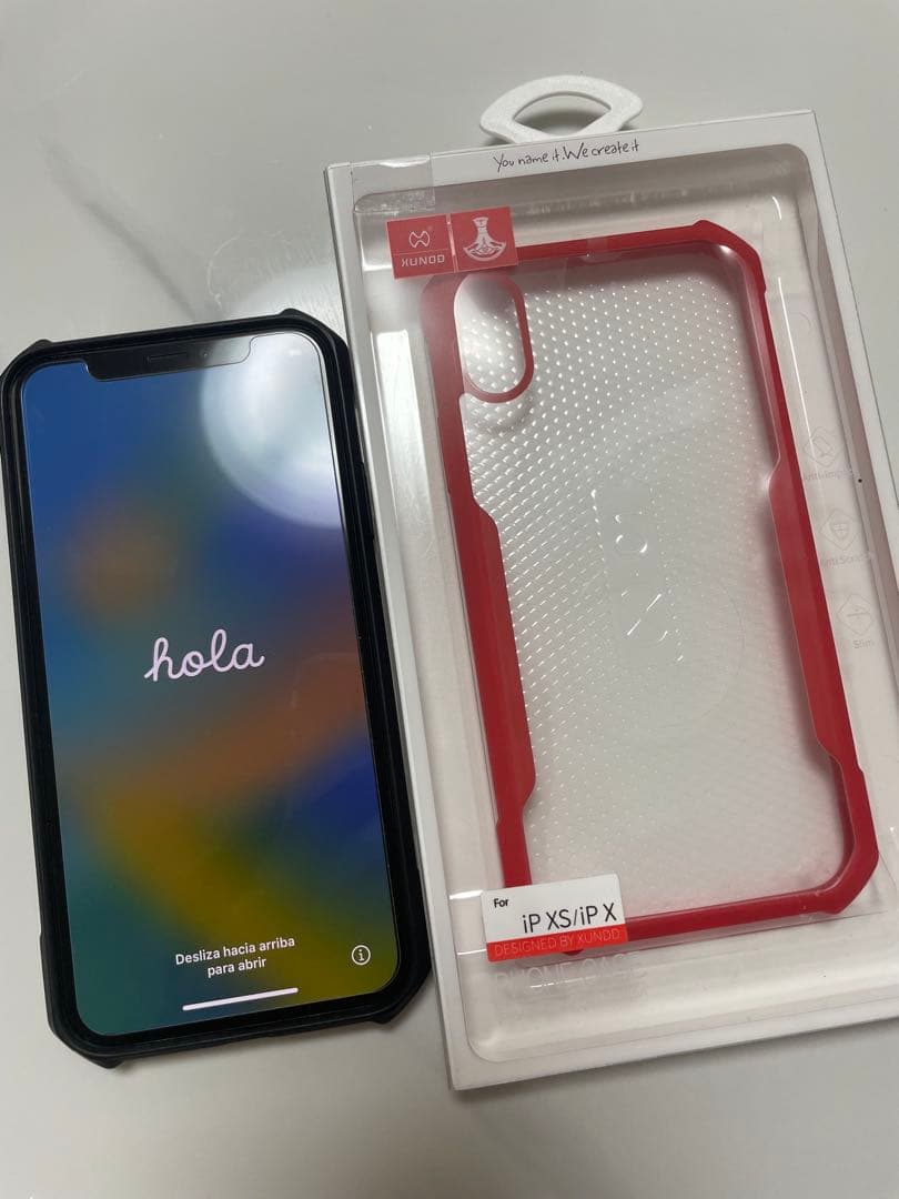 Apple iPhone X スペースグレー 256GB バッテリー84%