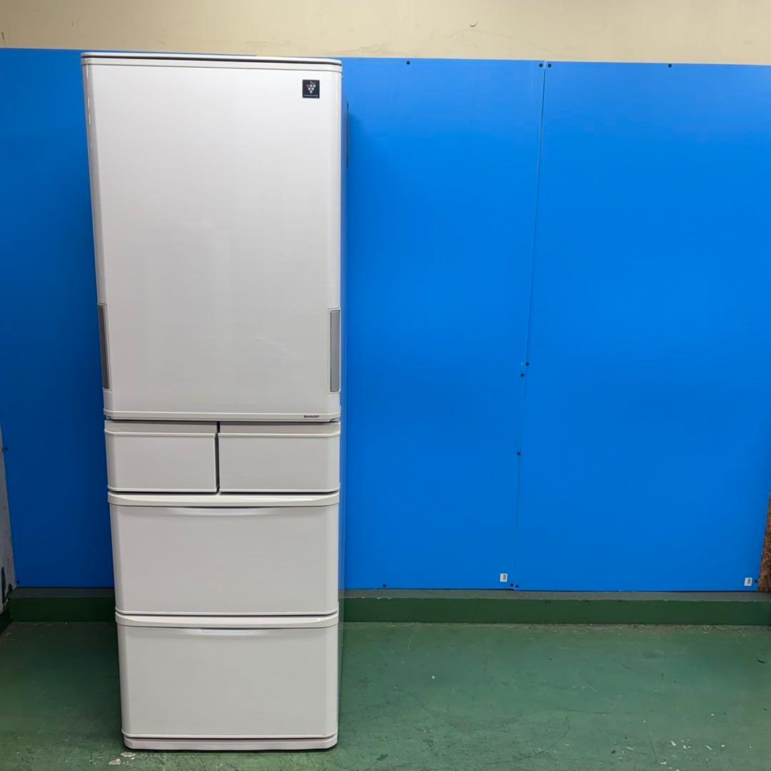 719 ファミリー向　冷蔵庫　大型　どっちもドア　400L強 自動製氷機　5ドア