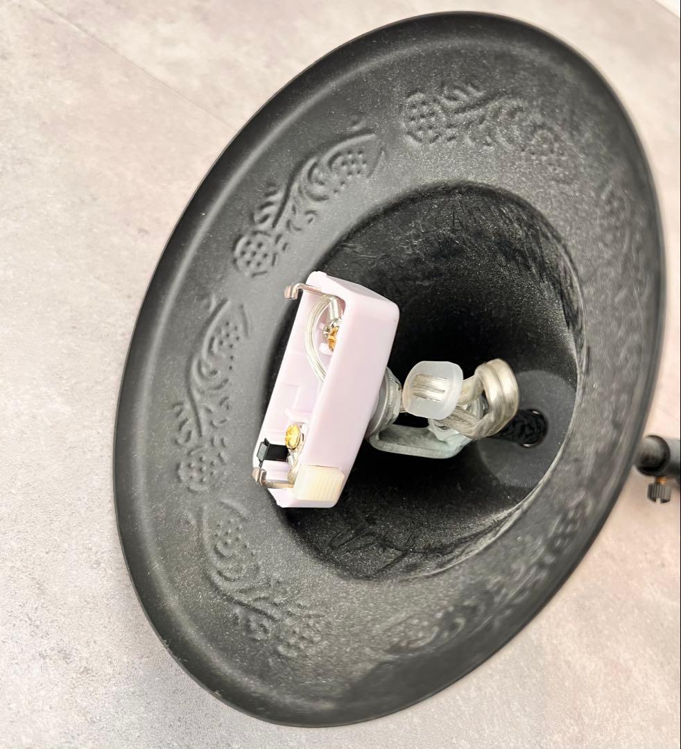 2個セット　インダストリアル　ペンダントライト　ブラック