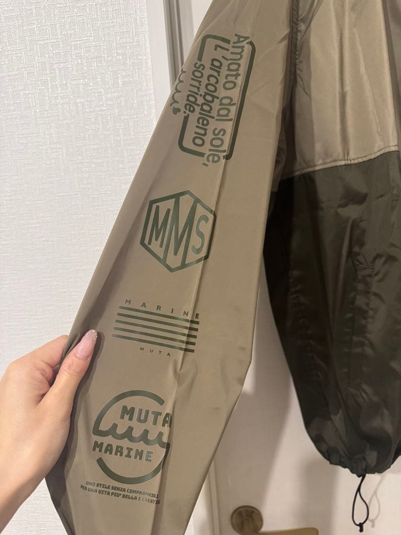 muta MaRINE SOLOTEX®︎ 4WAYストレッチジップパーカー2XL
