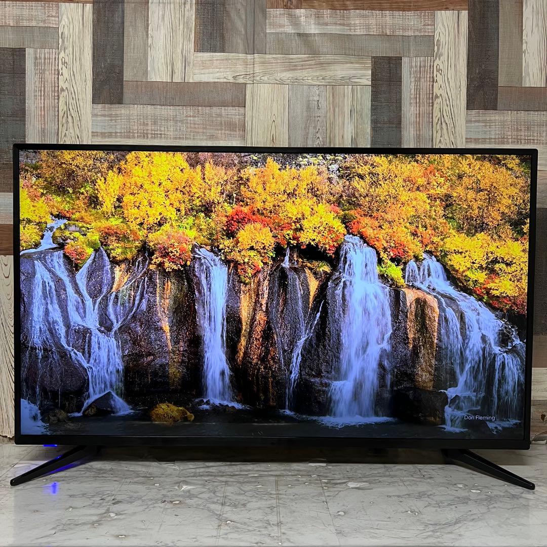 全国送料込❣️ティーズネットワーク50V型4K液晶テレビHDR対応Wチューナ