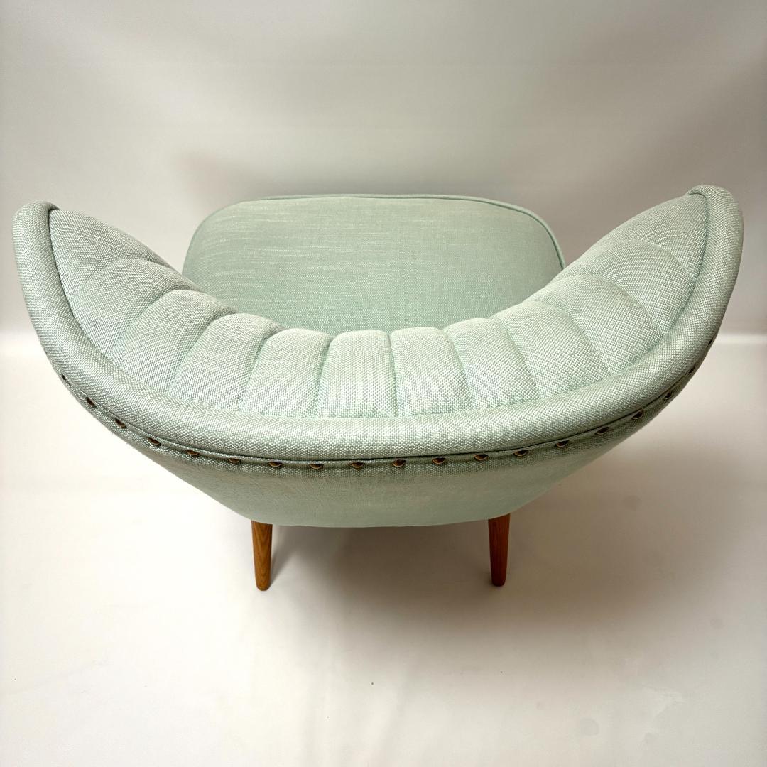 関家具 イージーライフ クラッシュゲート 1人掛けソファ モニカ グリーン