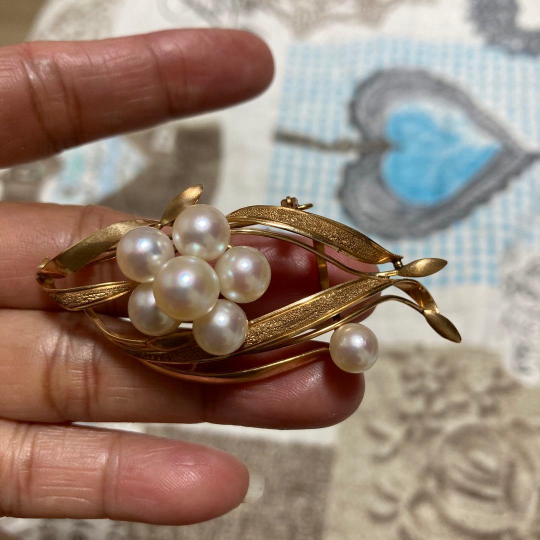 ブロチ　K14 ゴールド12.56 grams