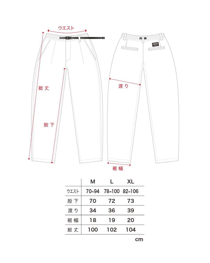 Golfickers ブラック パンツ M