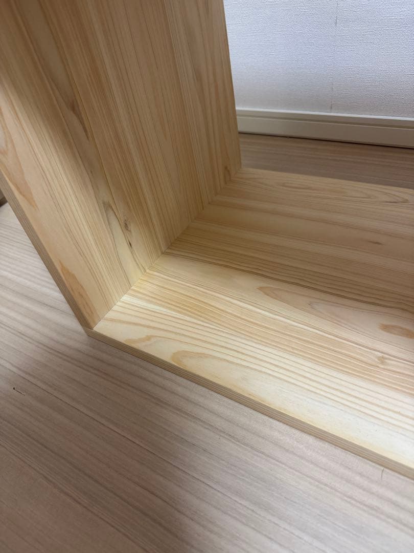 OUR アワーホーム　国産ひのきのオープンボックス／ハーフ