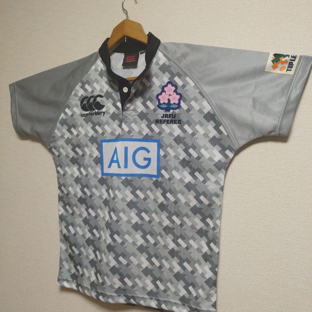 canterbury JRFU レフリー ラグビー AIG 審判員 Lサイズ