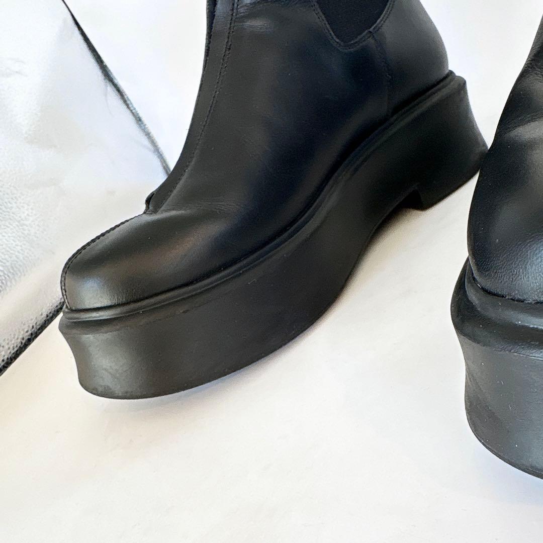 【ALM.】PRIMO LEATHER BOOTS サイドゴア アルム 38