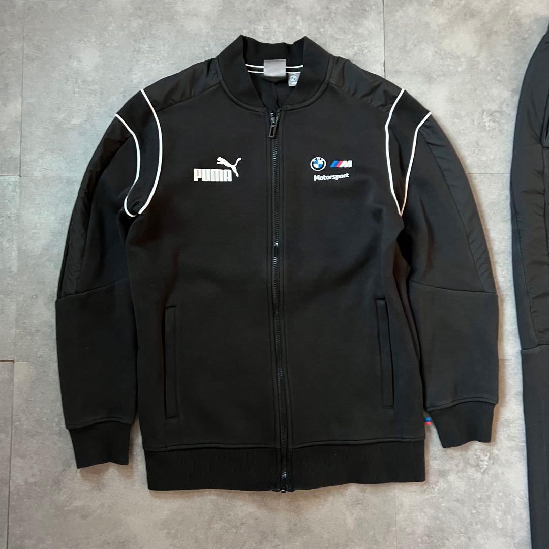 【大人気‼️】PUMA× ジャージ セットアップ　黒