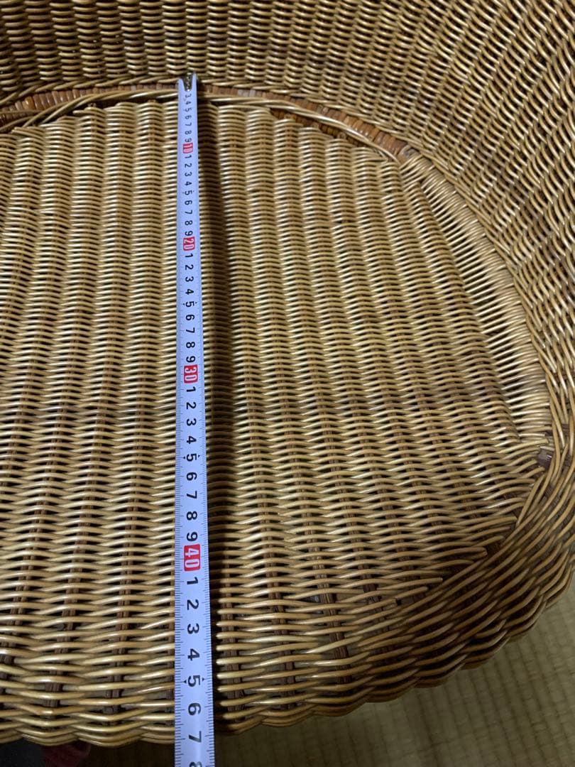 レトロ アンティーク ラタン 籐 チェア