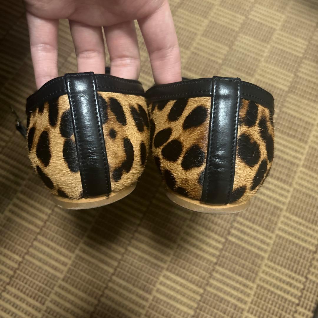 spick&span レオパードメリージェーン