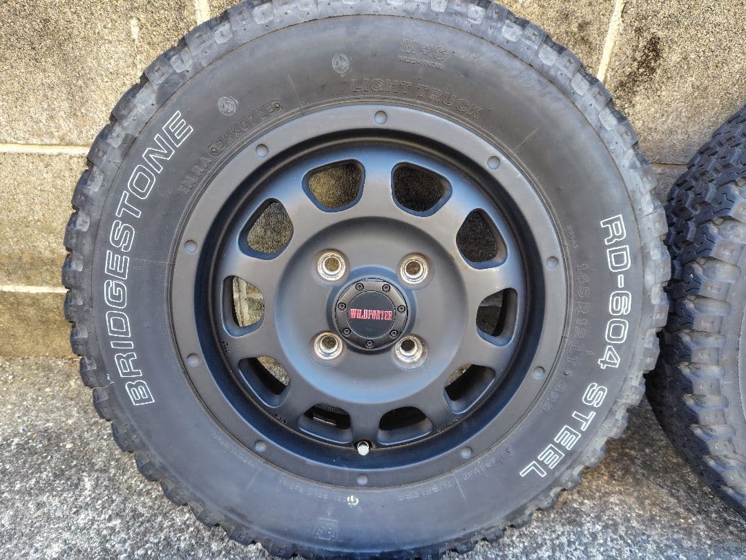 エブリィ ハイゼット 12インチタイヤホイール4本セット