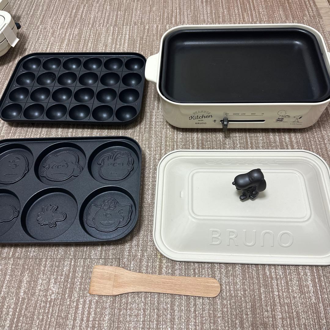 BRUNO ホットプレート たこ焼き　スヌーピー