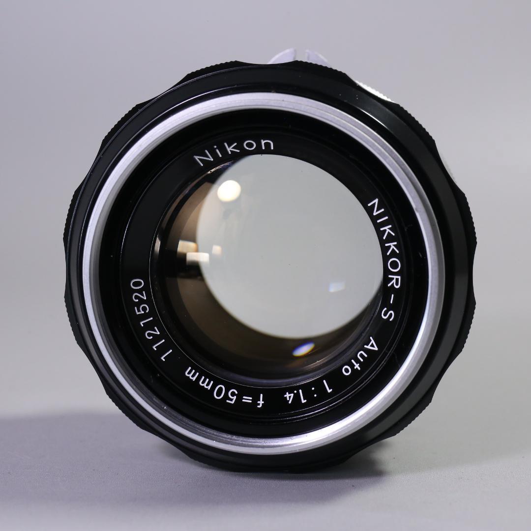 ☆完全動作☆腐食なし！ Nikon F 50mm F1.4 アイレベル　＃372
