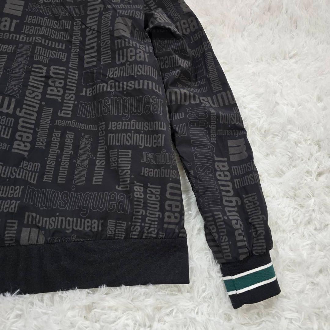 munsing wear 【マンシングウェア】ジャケット 黒 M ゴルフウェア