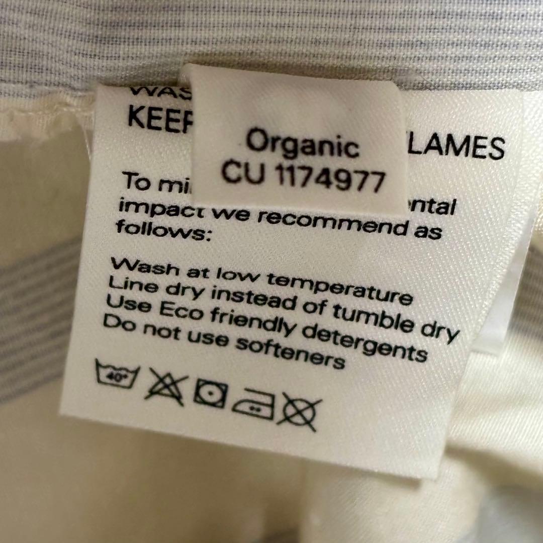 TEKLA テクラ 掛け布団カバー 150×210 Needle Stripe