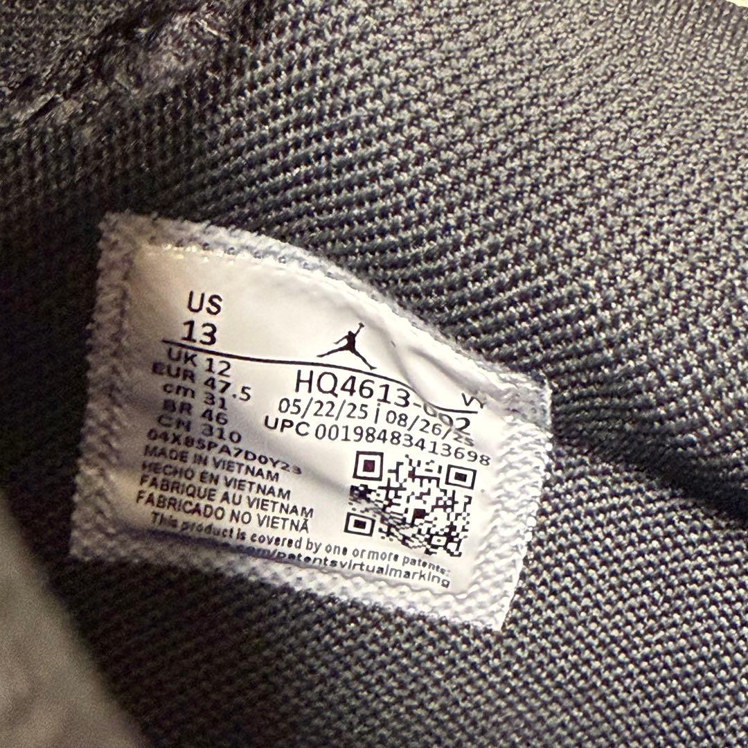 Jordan テイタム 4 スモークグレー バスケットボールシューズ　31cm