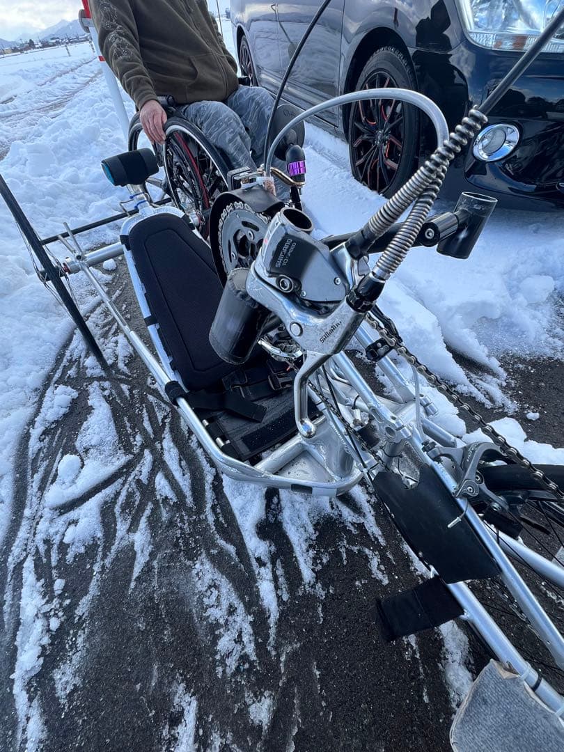OX ENGINEERING ハンドサイクル 3×10速 競技使用車