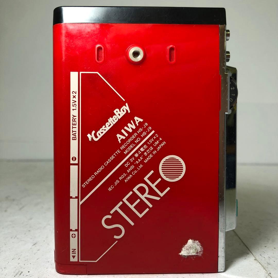 ハ*ト様 【ジャンク】AIWA アイワ HS-J9 ポータブルカセットプレーヤー