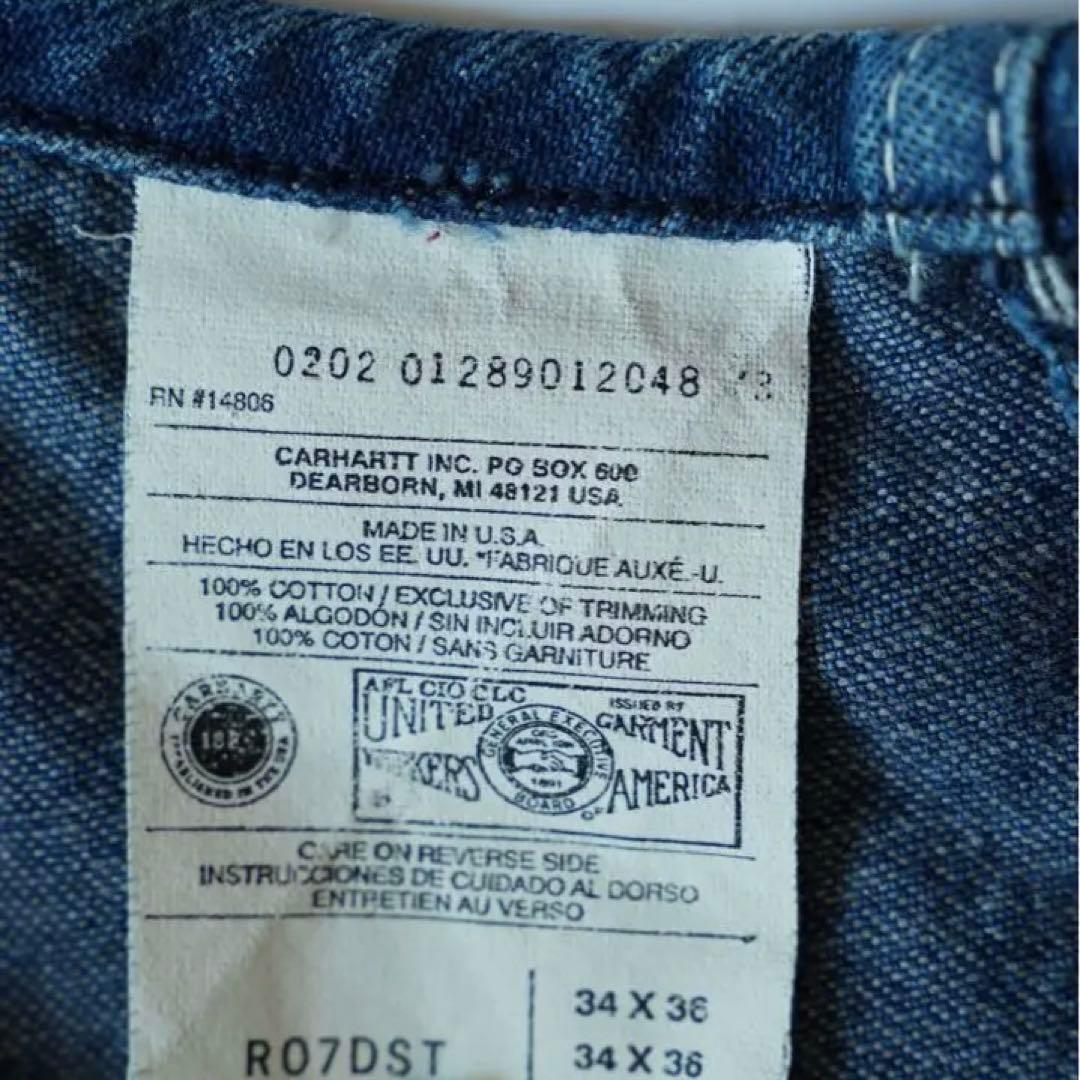 Carhartt made in USA ヴィンテージオーバーオール