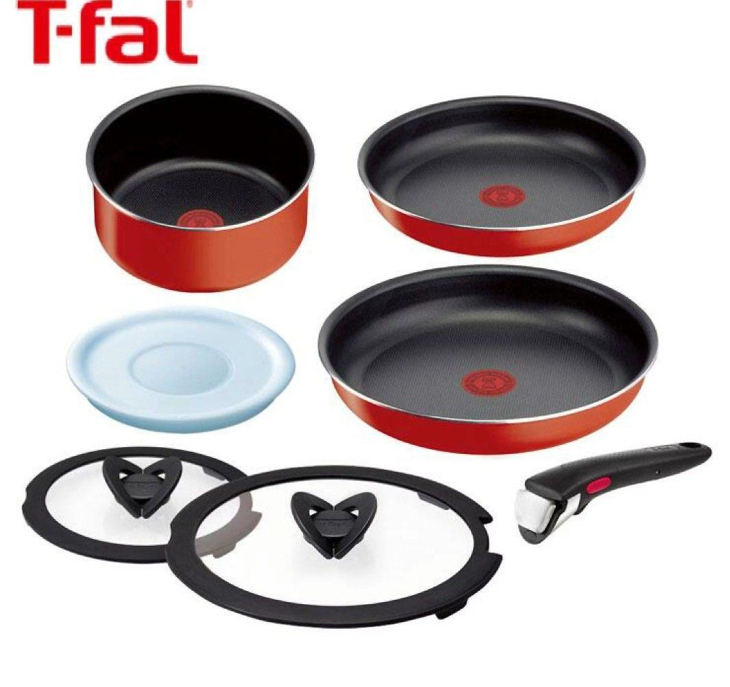 ティファール インジニオ・ネオ パプリカレッド セット7