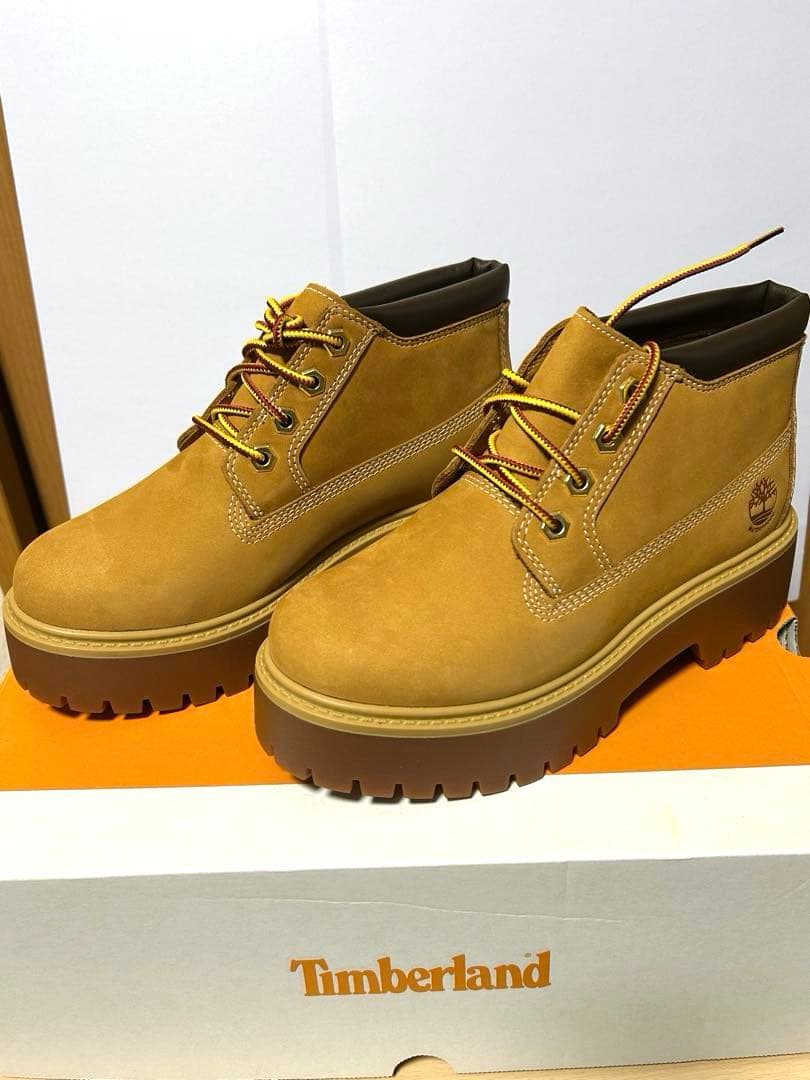 ティンバーランド ストーンストリート ミッドプラットフォーム　ブーツ A5RF