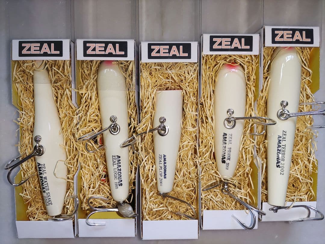 zealズイール アマゾン、BIG、5/8色々AB15個セット！ケース付き！