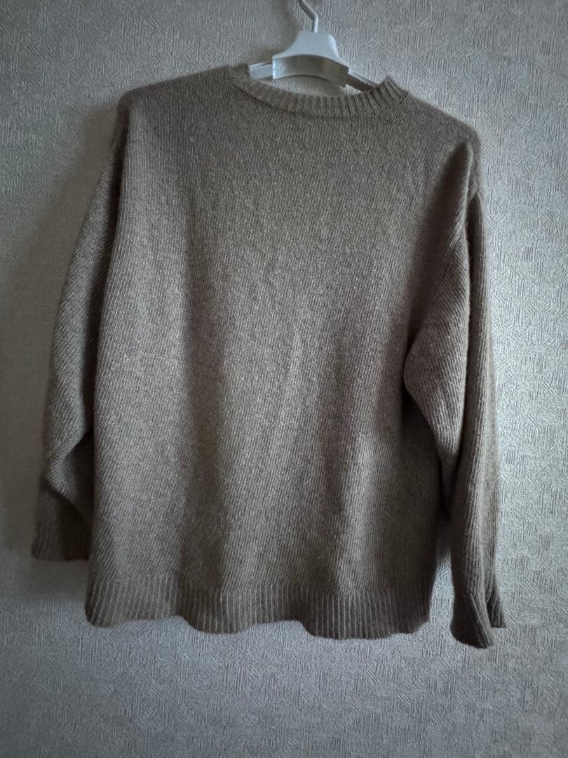 comoli 21AW カシミヤクルーネックニット