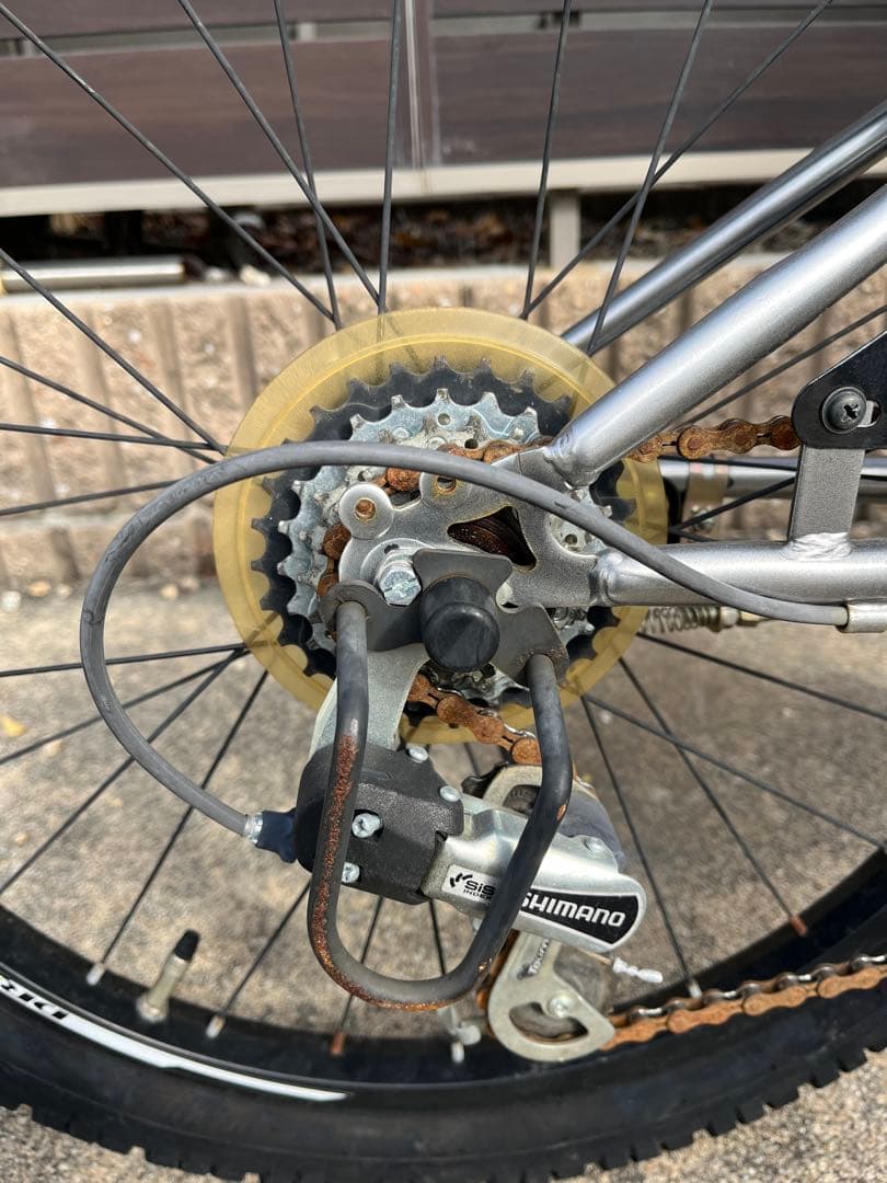 【引き取り限定】サイクルベースあさひ 自転車 22インチ シルバー
