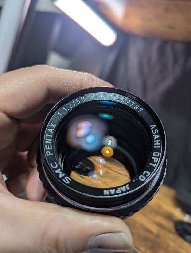 PENTAX SMC 50mm f/1.2 ペンタックスレンズ