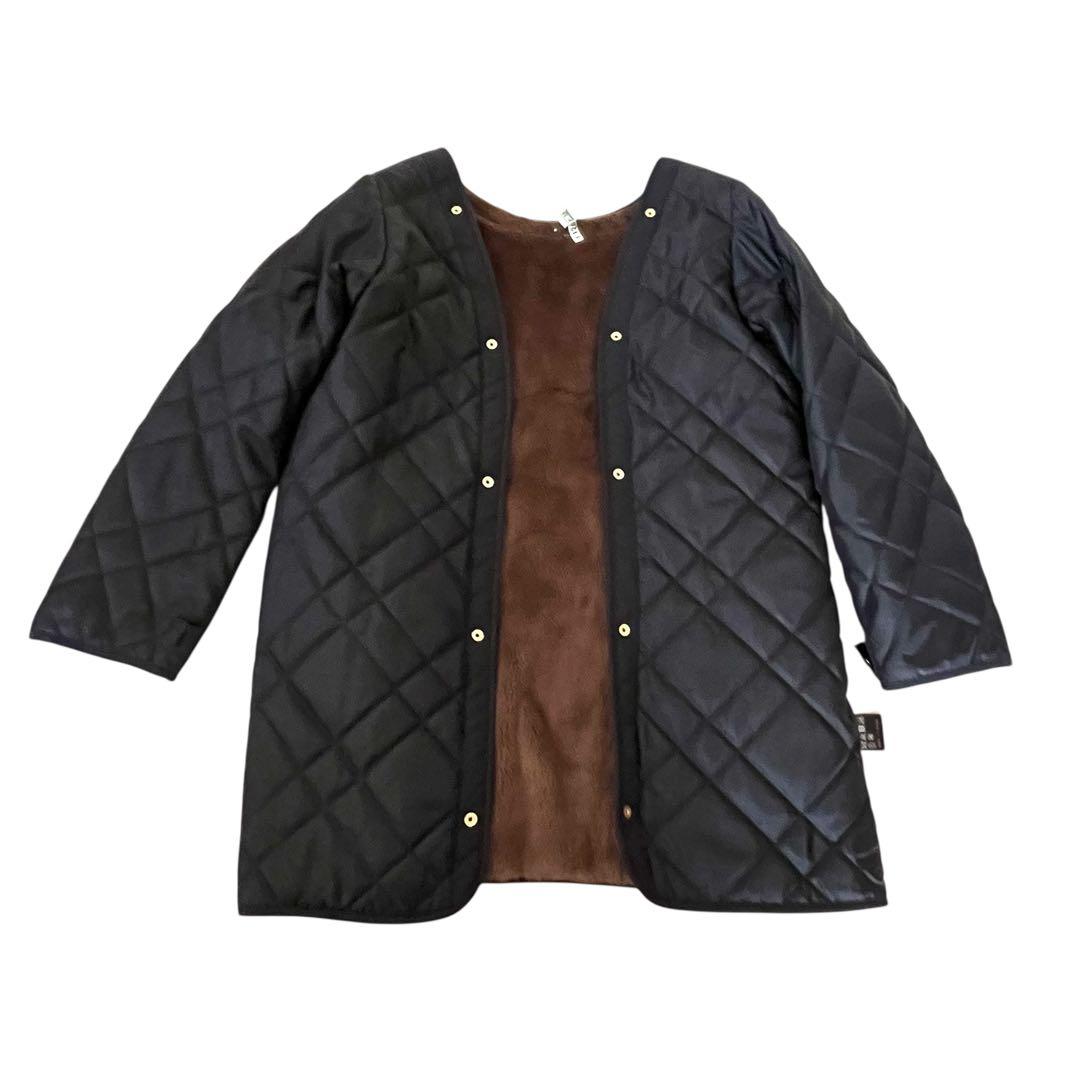 美品 IENAヴェトモン イエナ別注 ライナー付き モッズコート 38 ネイビー