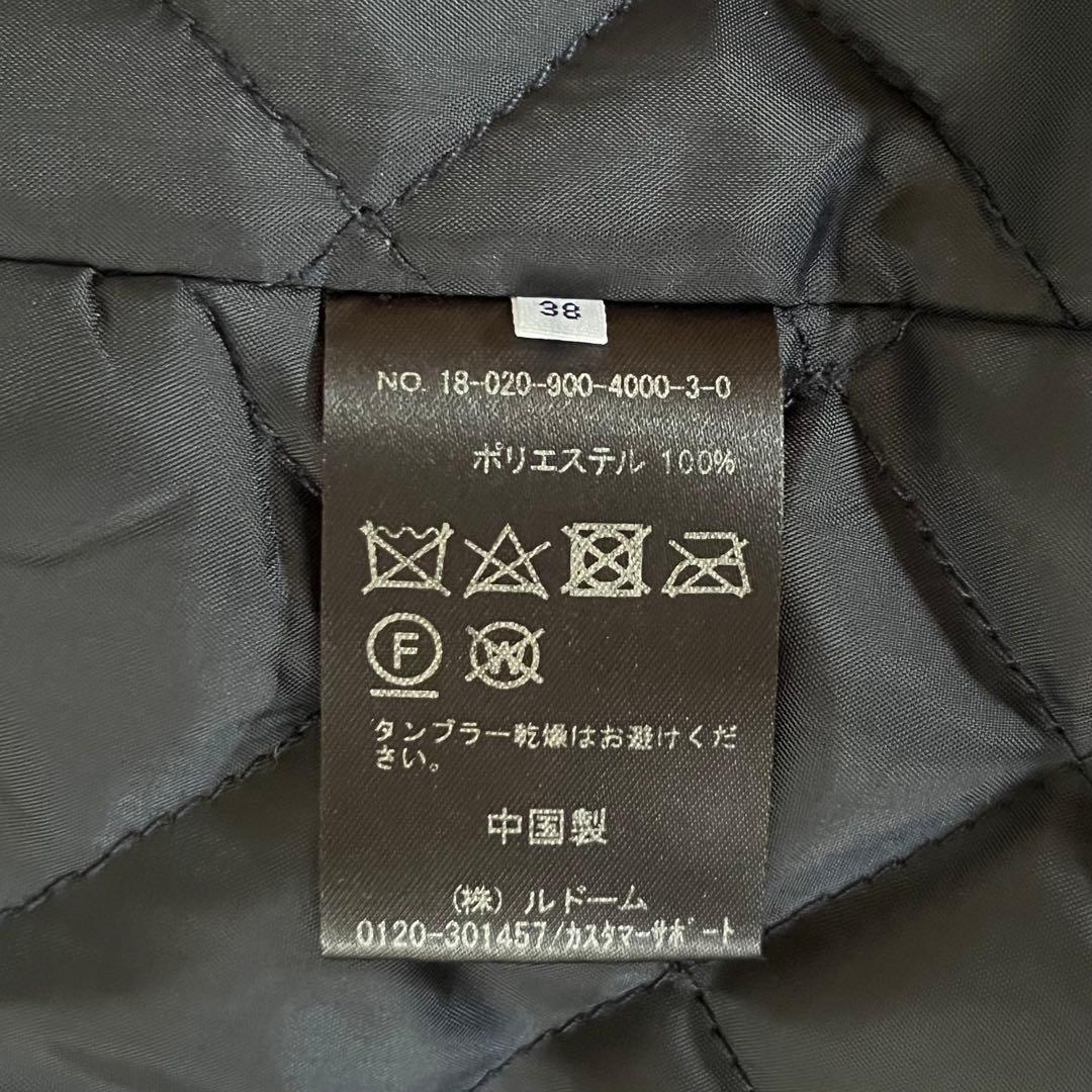 美品 IENAヴェトモン イエナ別注 ライナー付き モッズコート 38 ネイビー