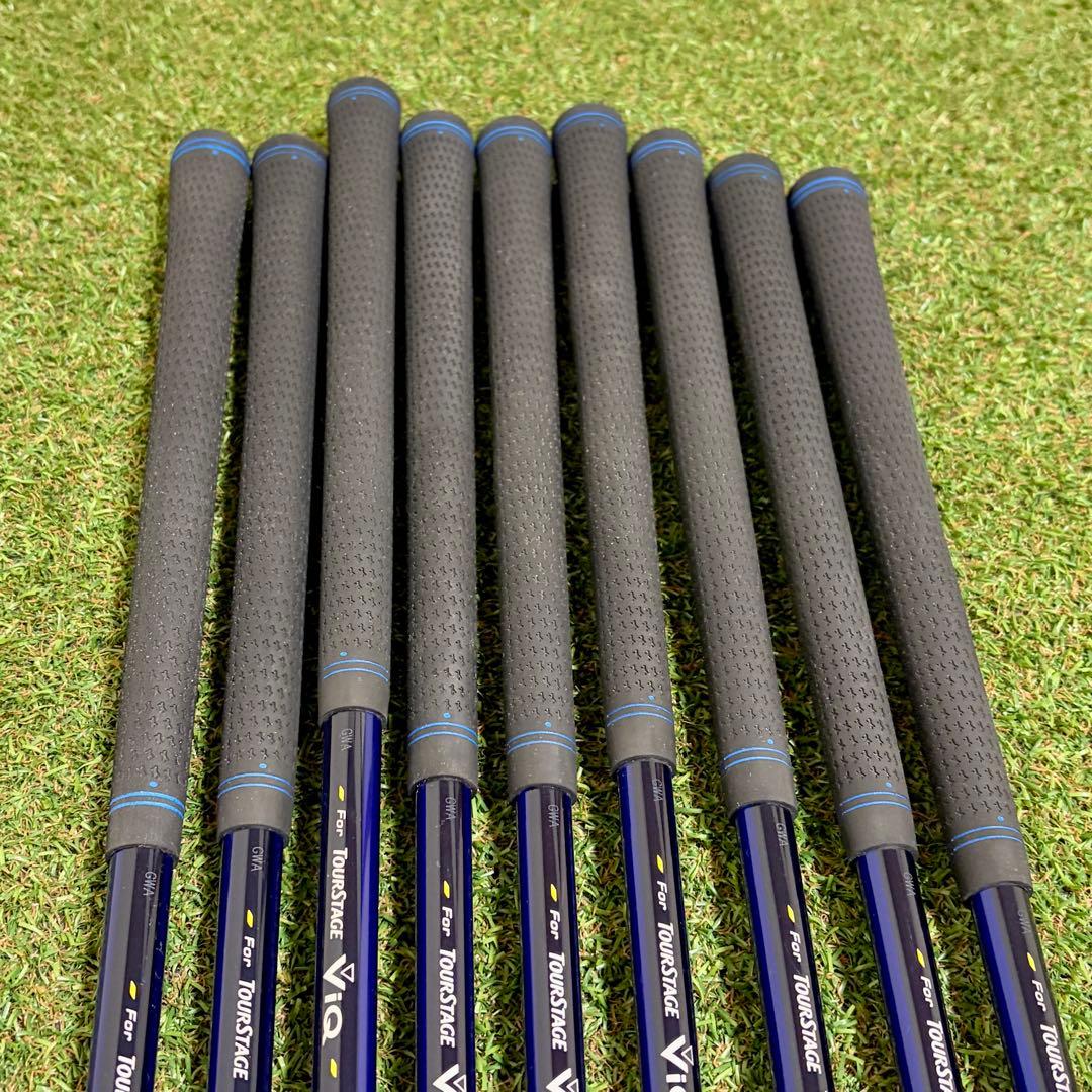美品｜ツアーステージ　VIQ　ゴルフクラブセット　9本　現行モデル　やさしい