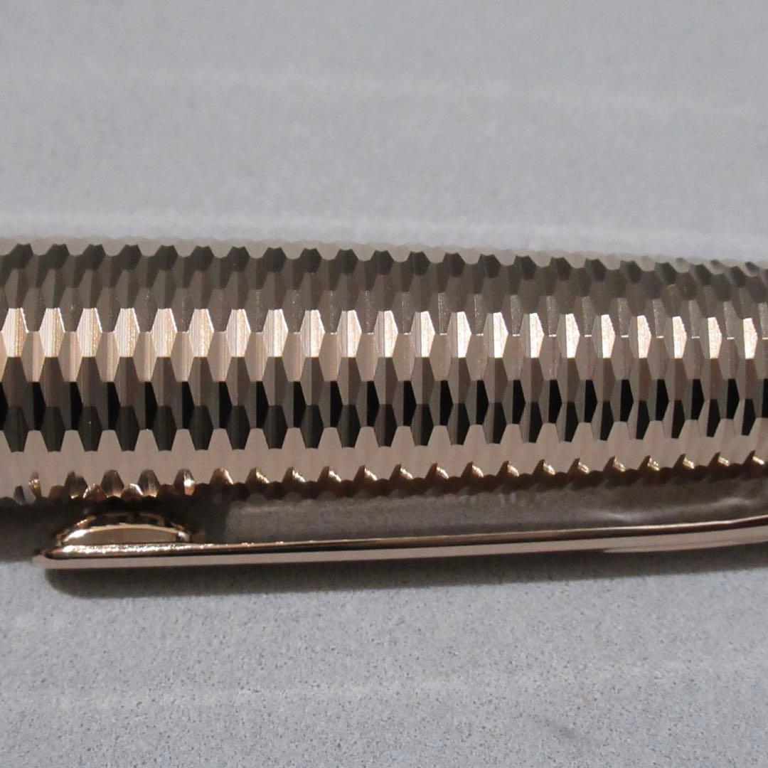 モンブラン 万年筆 145 ジオメトリー シャンパンゴールド 132505