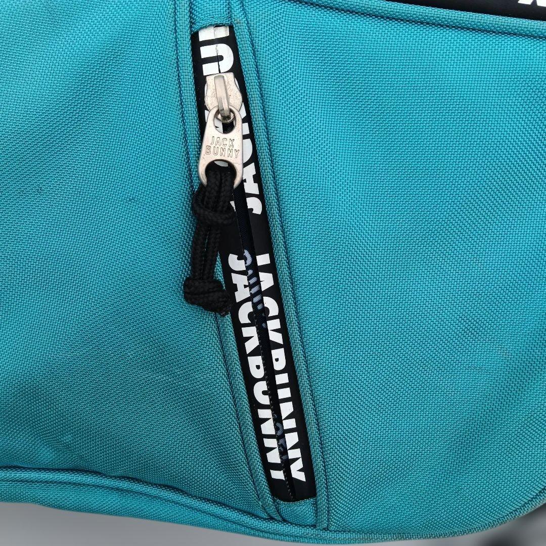 ジョニー　JACK BUNNY ターコイズ キャディバッグ
