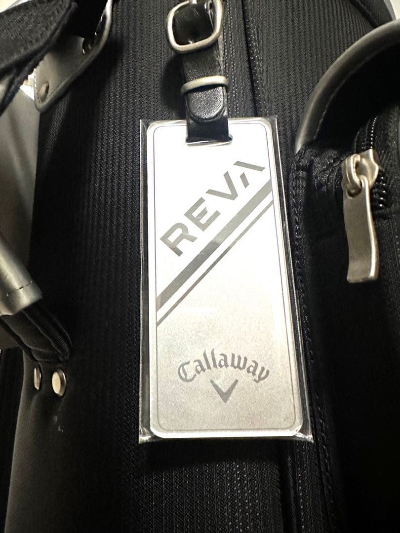 Callaway REVA キャディバッグ ブラックDr用ヘッドカバー付