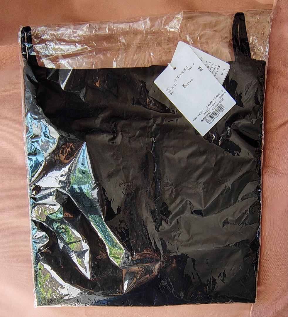 【ri】ETRETOKYO シールズトリコットキャミ (ブラック)