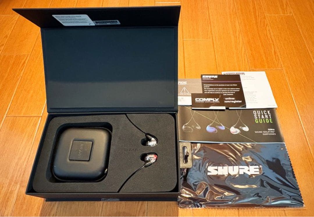 最終値下げ！国内正規品 SHURE SE846 BACL+UNI-A クリア