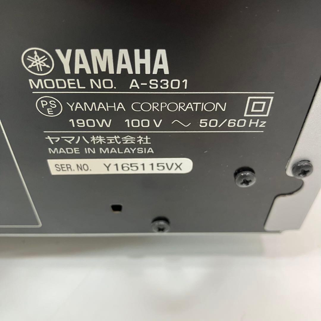 A2F38■YAMAHA プリメインアンプ A-S301 リモコン付き