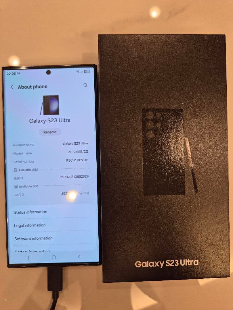 Samsung Galaxy S23 Ultra 本体
