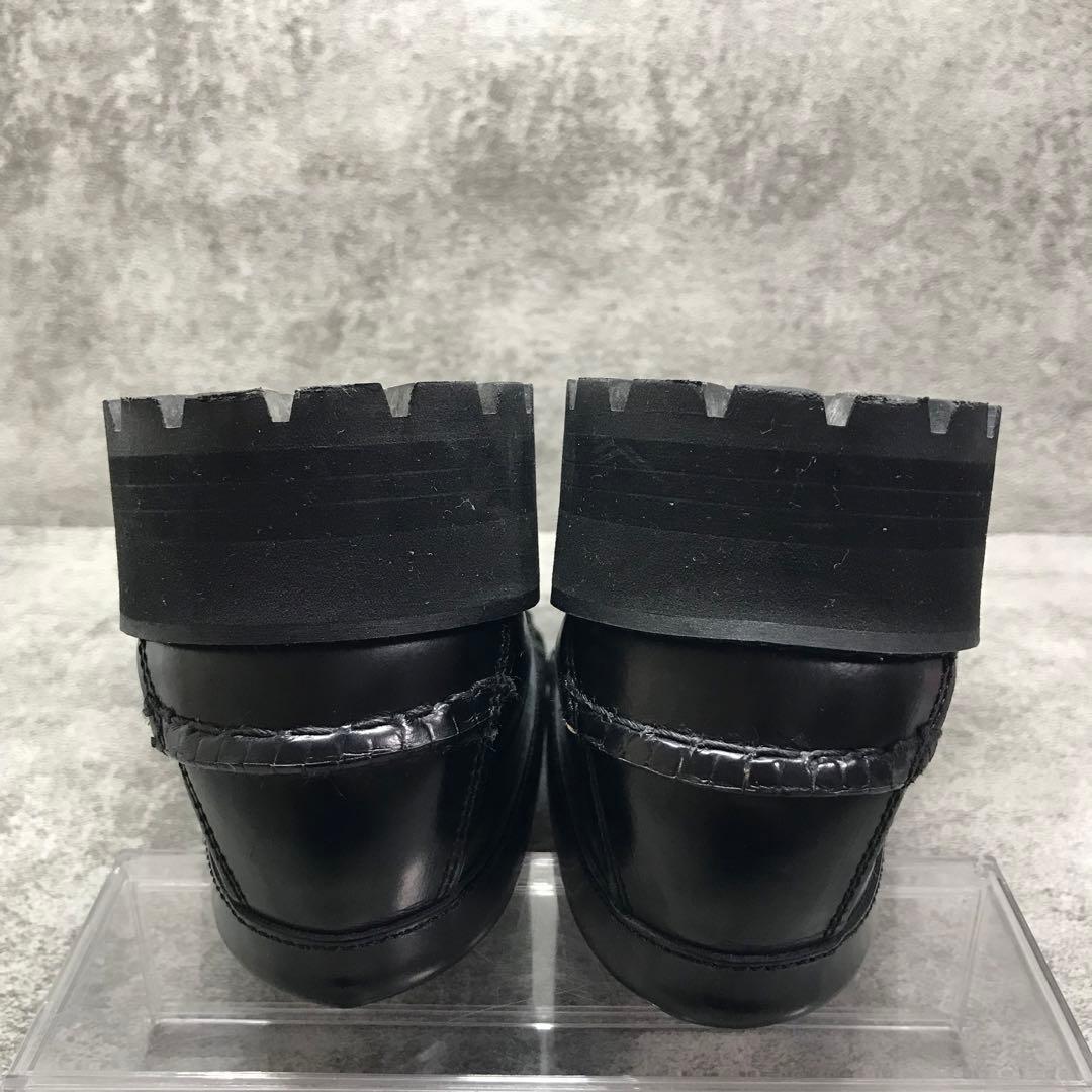 【美品】The Kenford タンクソール キルトタッセル ローファー 黒