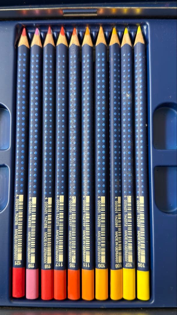 ★ほぼ未使用★ FABER-CASTELL水彩色鉛筆 60色セット