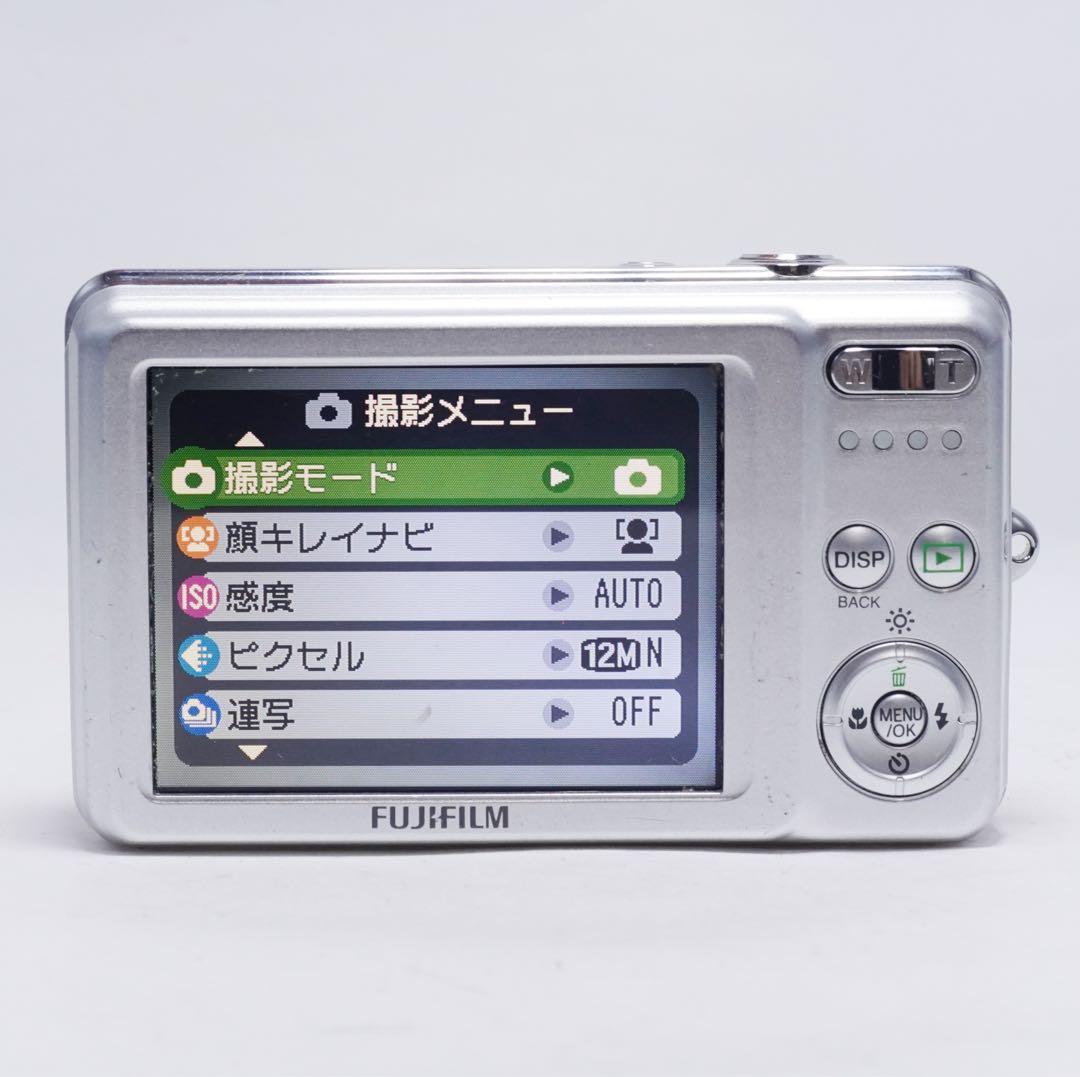 動作確認済 良品 FUJIFILM FinePix J30 シルバー コンデジ