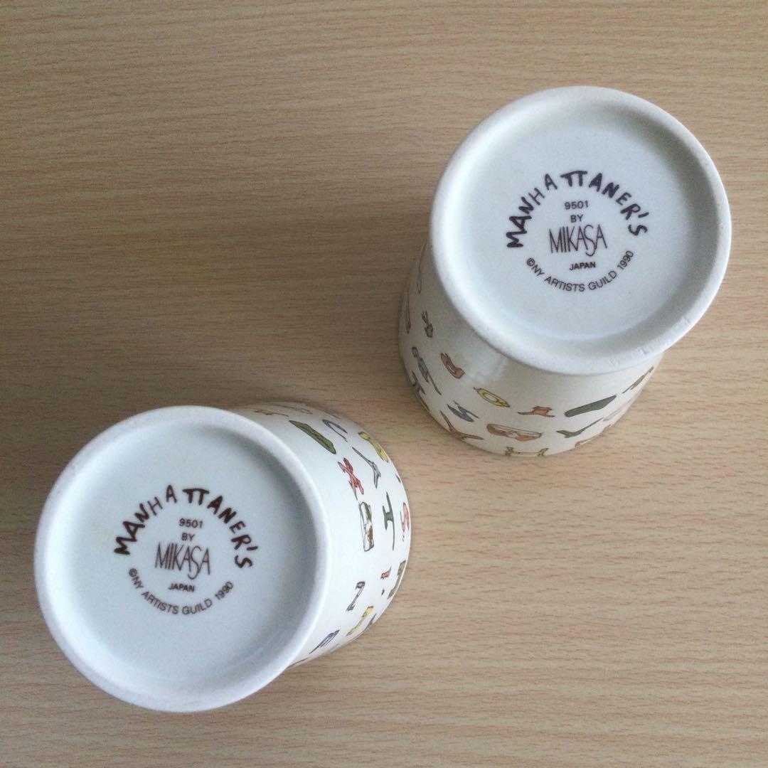 セール✨未使用✨【Manhattaner’s MIKASA】皿　タンブラーセット