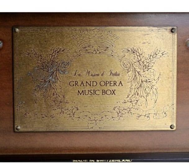 リュージュ 51弁 シリンダー５本 交換式オルゴール