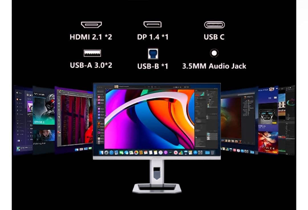 激安　INNOCN 32M2V MiniLED 4K 144Hzゲーミングモニタ